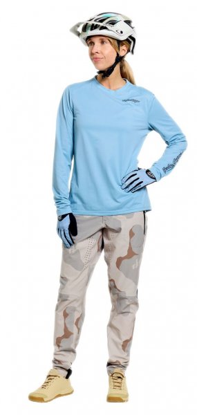 Troy Lee Designs Womens Lilium Pro Pant - Flow Camo, pumice