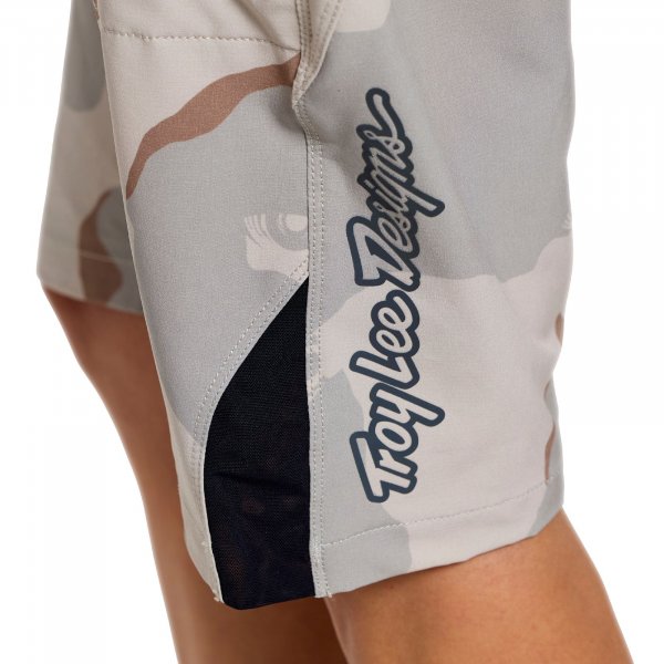 Troy Lee Designs Womens Lilium Pro Short - Flow Camo, pumice