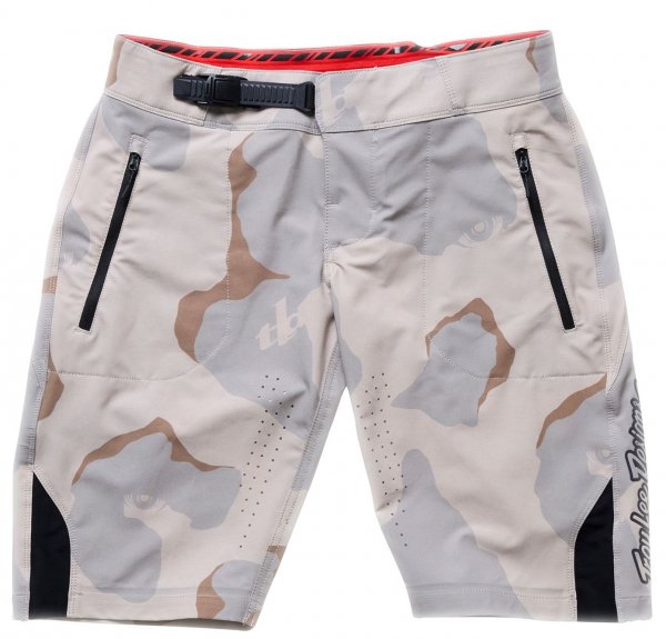 Troy Lee Designs Womens Lilium Pro Short - Flow Camo, pumice
