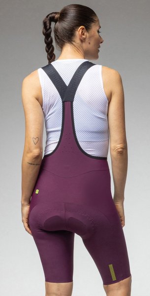 Al� PR-E Crew Damen Bib Shorts - prune