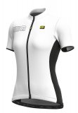 Al Color Block Lady Radtrikot - white