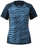 Zimtstern Techzone Shirt SS Women - heritage blue