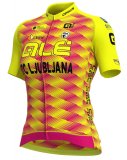 Al BTC Ljubljana Damen Team Rennradtrikot 21