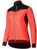 Protective Attitude Damen Fahrradjacke  - fiery coral