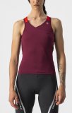 Castelli Solaris Damen Radtop - bordeaux/ red