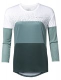 Vaude Womens Moab LS T-Shirt V - dusty forest