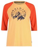 Maloja HimbeereM. Damen Enduro Tee - peach multi