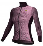 Al Circus Radtrikot Damen langarm - rosa