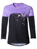 Vaude Womens Moab LS T-Shirt V - limonium