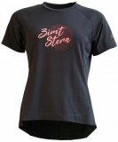 Zimtstern Sprunz MTB Shirt Damen - pirate black