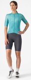 Castelli Prima 2 DT Damen Bib Short - dark grey/ pool blue