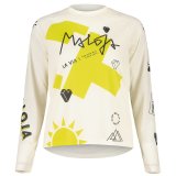 Maloja BaldoM. Damen Gravel Shirt - shaded white