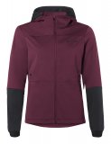Vaude Womens Qimsa Hooded Softshell Jacket - cassis uni
