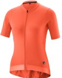 Gonso Road Jersey Damen Rennradtrikot - fiesta red
