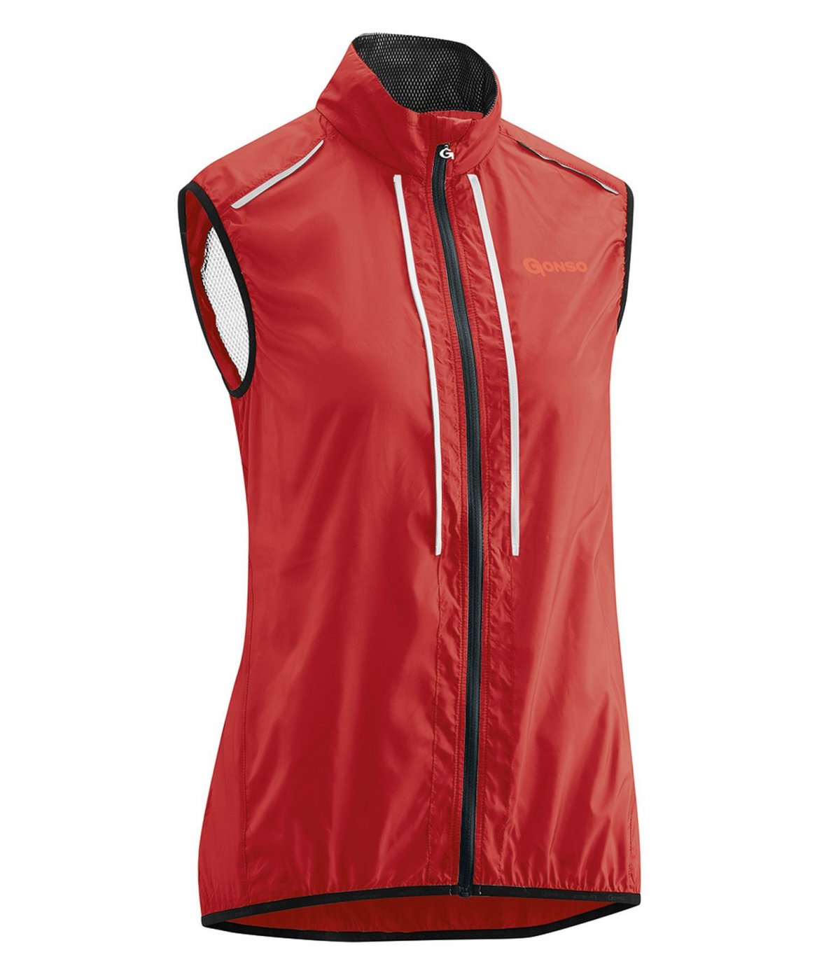 - Windjacke red, abzippbar Bernira Gonso Zipp Damen Fahrradjacke