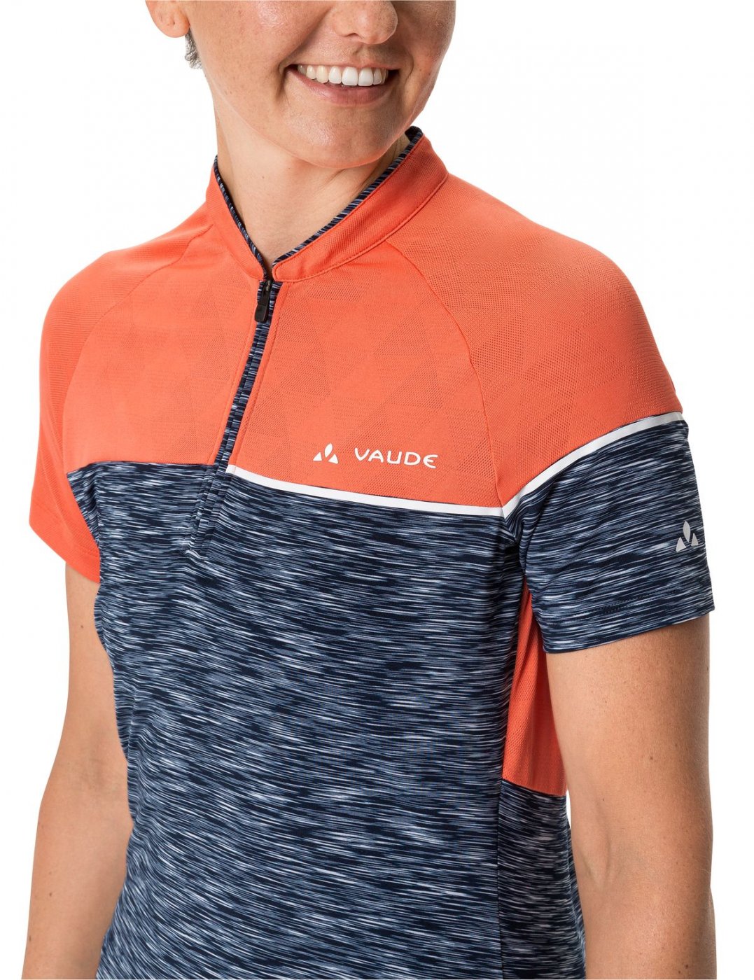 Vaude Damen Altissimo Fahrradtrikot dark sea, Radtrikot kurzarm