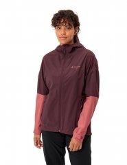 Vaude Womens Moab Rain Jacket II - cassis