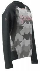 Zimtstern TechZonez Shirt LS Women - pirate black