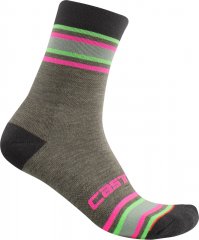 Castelli Striscia Damen Socken -  military green