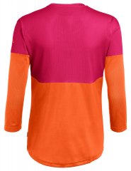 Vaude Womens Moab LS T-Shirt V - tangerine