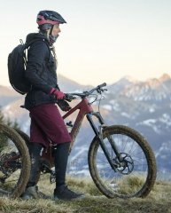 Vaude Womens All Year Moab 3in1 Radhose w/o SC - cassis