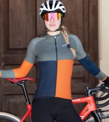 Nalini Pro LS Color Damen Radtrikot - verde