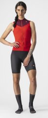 Castelli Solaris Sleeveless Damen Jersey - red