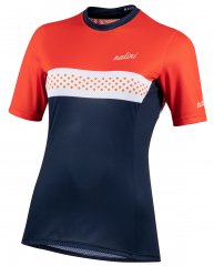 Nalini Pro Damen MTB Shirt - blau/ rot