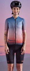 Maloja PushbikersM. FemPants Damen Bib - moonless