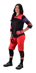 Troy Lee Designs Women Mischief Jersey - firecracker