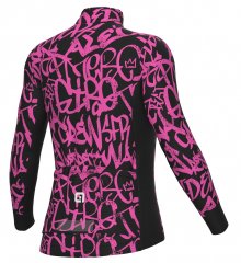 Al Ride Damen Radtrikot langarm - pink