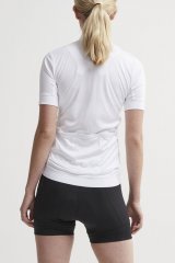 Craft Core Essence Damen Radtrikot Tight Fit - white