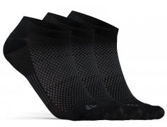 Craft Core Dry Footies 3-Pack - black