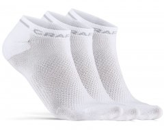 Craft Core Dry Shaftless Sock 3-Pack - white
