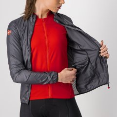 Castelli Aria Shell Damen Windjacke - dark gray