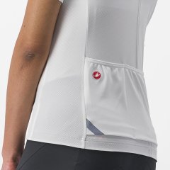 Castelli Anima 4 Damen Rennradtrikot - ivory