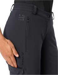 Vaude Womens Yaras 3/4 Pants - black