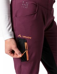 Vaude Womens Qimsa Light Softshell Pants - cassis