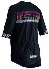 Leatt MTB Endurance 6.0 Short Sleeve Jersey Woman - black