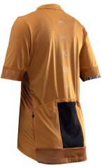 Leatt MTB Endurance 5.0 Short Sleeve Jersey Woman - rust