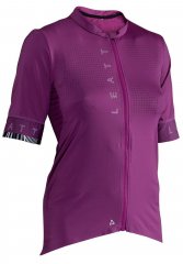Leatt MTB Endurance 5.0 Short Sleeve Jersey Woman - purple