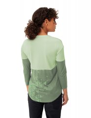 Vaude Womens Moab LS T-Shirt V - willow green