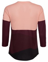 Vaude Womens Moab LS T-Shirt V - soft rose