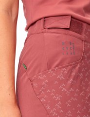 Vaude Ledro Print Bike Shorts Damen - brick