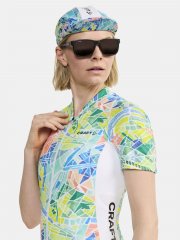 Craft ADV Endur Graphic Damen Radtrikot - white multi