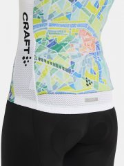 Craft ADV Endur Graphic Damen Radtrikot - white multi