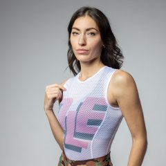 Al Multiverso Damen Unterhemd SL - wei