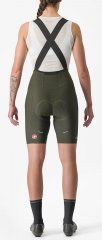 Castelli Espresso Damen DT Bibshort - deep green