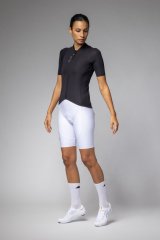 Al Color Block Lady Radtrikot - black
