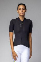Al Color Block Lady Radtrikot - black